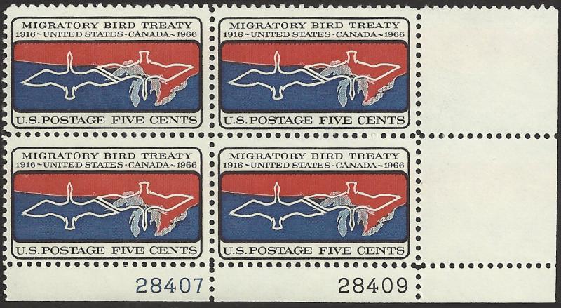 # 1306 MINT NEVER HINGED MIGRATORY BIRD TREATY