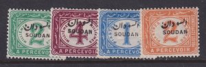 Sudan (British), Scott J1-J4 (SG D1-D4), MHR