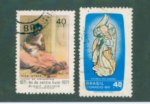 Brazil 1195-9 USED BIN $0.50