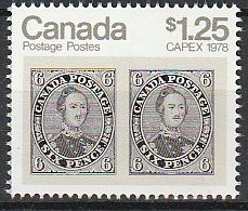 1978 Canada - Sc 756i - MNH VF - 1 single - Capex '78 -Prince Albert