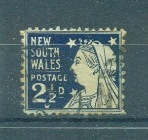 New South Wales sc# 104 (2) u cat val $3.25