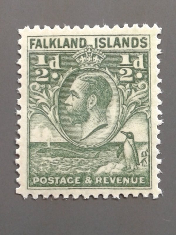 Falkland Islands 54 VF MNH. Scott $ 1.40 .