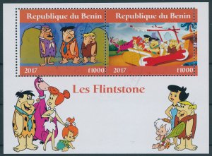 The Flintstones Stamps 2017 CTO Hanna-Barbera Cartoons Animation 2v M/S I