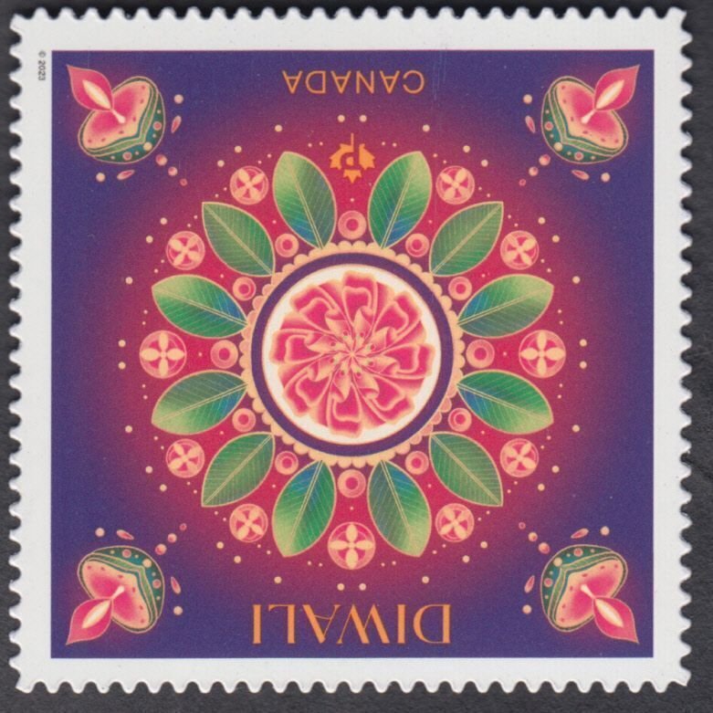 Canada - #3410i Diwali, Die Cut Stamp From Quarterly Pack (2023) - MNH