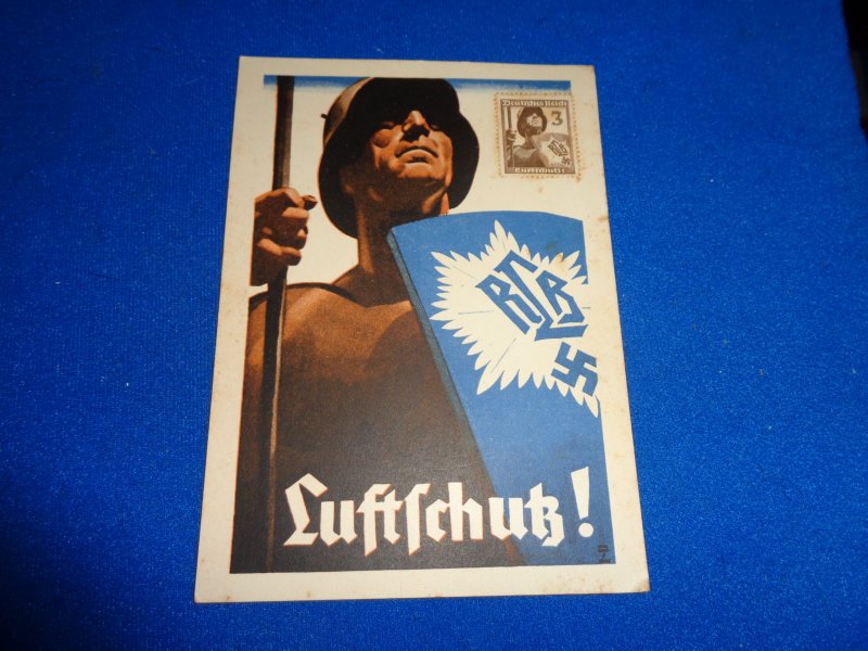 GERMANY WWII PROPAGANDA MAXI CARD
