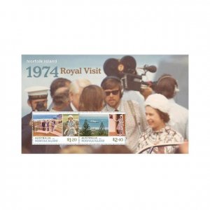 2024 Norfolk Is Royal Visit 1974 SS (Scott NA) MNH