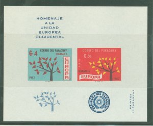 Paraguay #727av Mint (NH) Souvenir Sheet