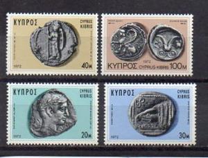 Cyprus 386-389 MNH