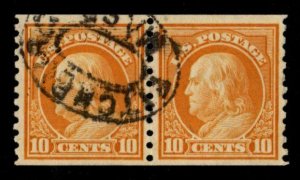 United States #497 used coil pair