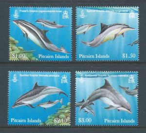 Pitcairn Islands #733-6 NH Dolphins