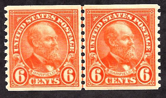 723 Mint,OG,NH... Line Pair... SCV $82.50... Gorgeous!