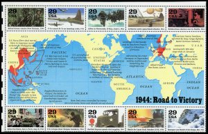 USA 2838 Mint (NH) Sheet