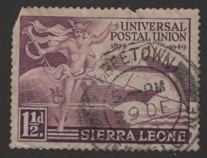 Sierra Leone 190 Universal Postal Union 1949
