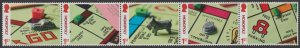 GB 5392-5396 Monopoly strip 5 A MNH 2025
