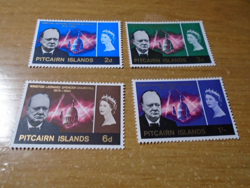 Pitcairn Islands  #  56-59  MNH