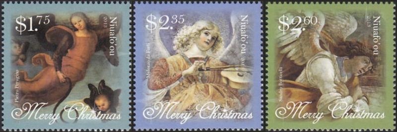 NIUAFO'OU - 2013 - Christmas - Perf 3v Set - M N H