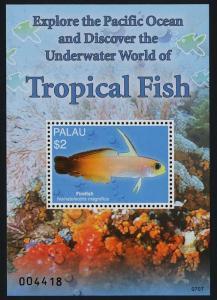 Palau 922-3 MNH Tropical Fish, Coral