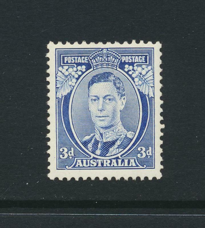 AUSTRALIA 1937, GV1 3d DIE 1a, MNH SG#168b CAT£150 $199 (SEE BELOW)