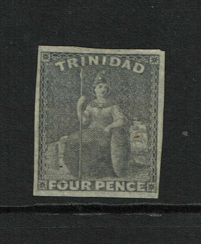 Trinidad SG# 25 Mint Hinged / Hinge Rem / Very Minor Ink Rem - S6249