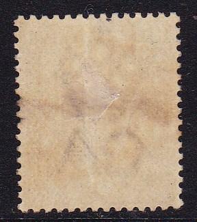 Leeward Islands 1890 Queen Victoria 6d lilac & brown. VF Revenue Cancel Used