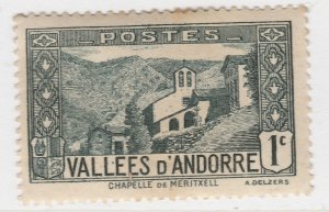 Andorra French Colony Mint Hinged Stamp A20P30F1921-