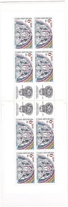 Czechoslovakia 3213a Set Booklet MNH Tympanum