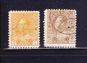 Canada 105, 118 U King George V