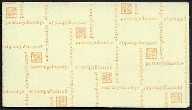 Netherlands #536a MNH Complete Booklet