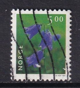 Norway #1151  used  1997  flowers 5k  Harebell