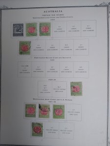 collection on pages Australia back of book some dulication JV: CV $300