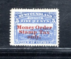 NEWFOUNDLAND  SC# NFM1 FVF/U