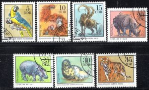 Germany DDR; 1975: Sc. # 1630-1636: Used CTO Short Set