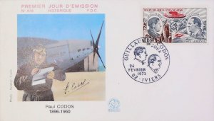 1973 FDC France Commemorative First Day Cover 14736-