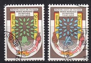 GUINEA [1960] MiNr 0042-43 ( O/used )