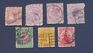 NEW ZEALAND - small used group of seven