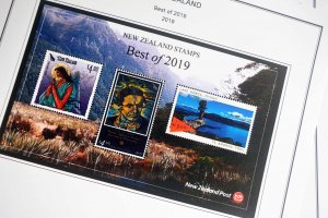 COLOR PRINTED NEW ZEALAND 2016-2020 STAMP ALBUM PAGES (103 illustrated pages)