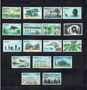 Nauru: 1978, definitive set, Mint Never Hinged