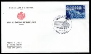 Monaco 1435 U/A FDC