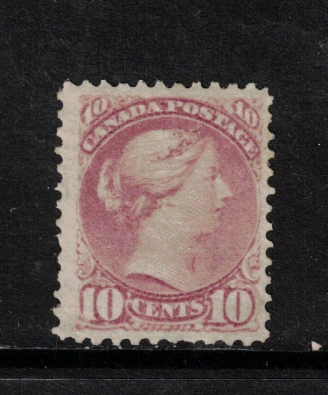 Canada #40c Very Fine Mint Full Original Gum Lightly Hinged Perf 11.5 x 12