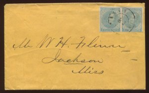 CSA 6 Pair Used on Cover  Macon GA to Jackson Mississippi  LV6419