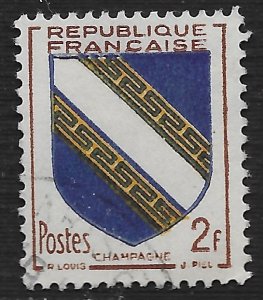 France #698 2fr Arms of Champagne