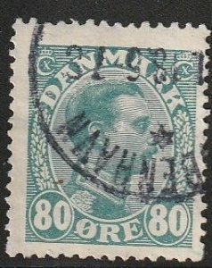 Denmark #126 Used with clean back   (~580k)