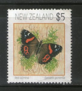 New Zealand 1996 Butterfly Insect Sc 1079 Fine Used Stamp # 112