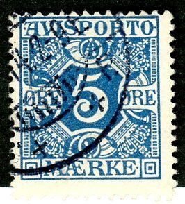 Denmark, Scott #P12, Used