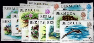 Bermuda #363-379 Mint LH VF Value $42.50...Bid to Win!!