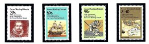 Cocos Is 115-18 MNH 1984 Anniv of Discovery of Islands    (KA)