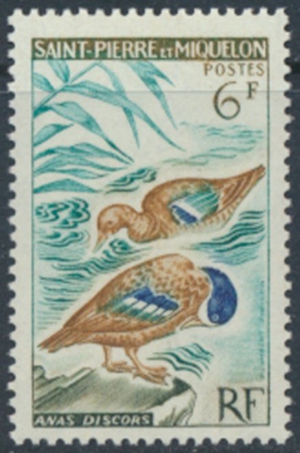 Saint Pierre &Miquelon  SG 425  Sc# 365  MNH Birds  see details  / scans 