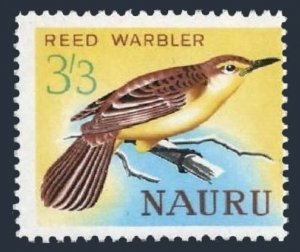 Nauru 56, MNH. Michel 54. Bird Reed Warbler, 1965.