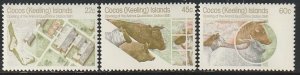 1981 Cocos Islands - Sc 65-7 - MNH VF - 3 single - Livestock in quarantine