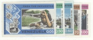 Venezuela, Scott #1066,75,77,79,85, mix U/MH